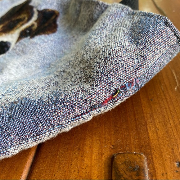 Linda Picken Tapestry Tote Bag w. Jack Russel Terrier Design Very Sweet Face - Picture 8 of 8